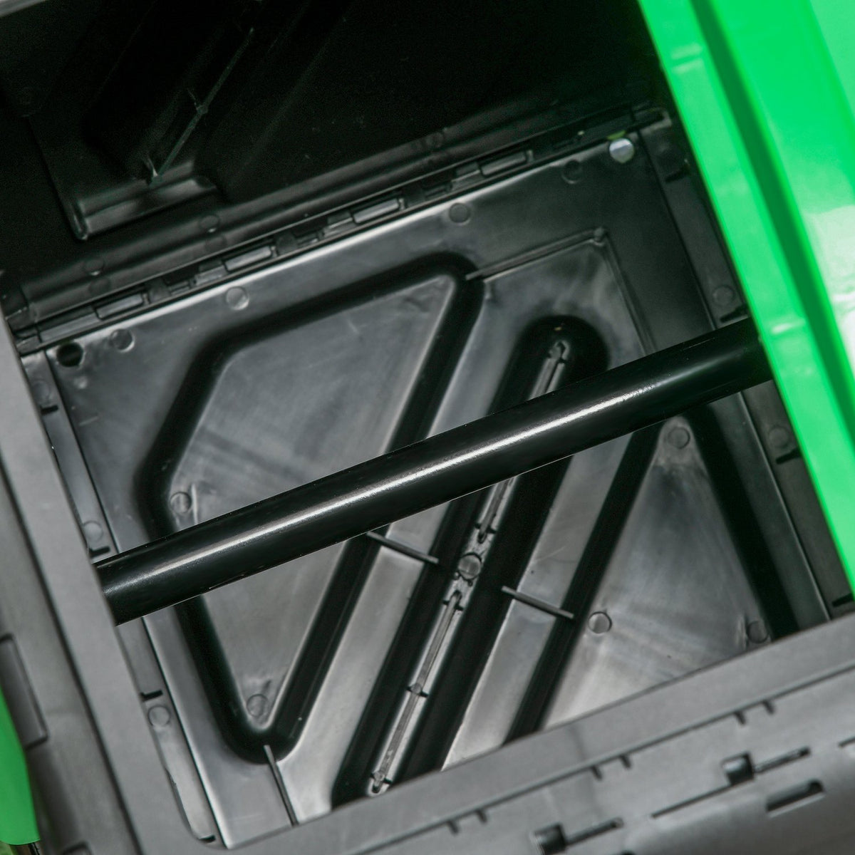 Composteur rotatif en plastique 65L – résistant aux intempéries avec ventilation