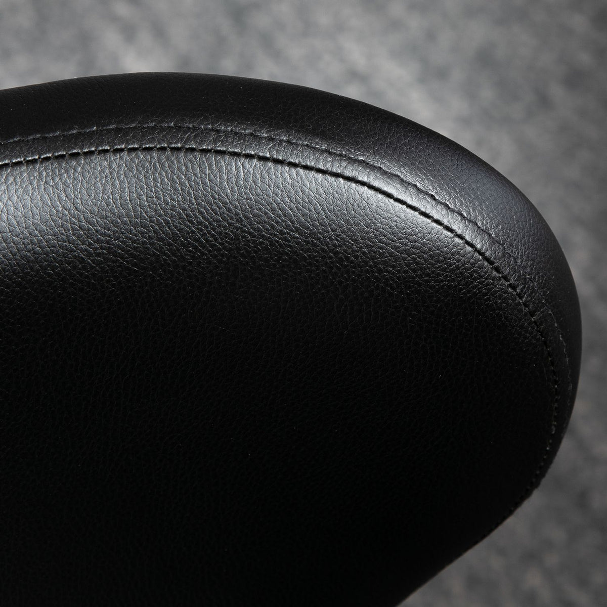 Tabouret de massage rotatif – assise ergonomique réglable, similicuir noir