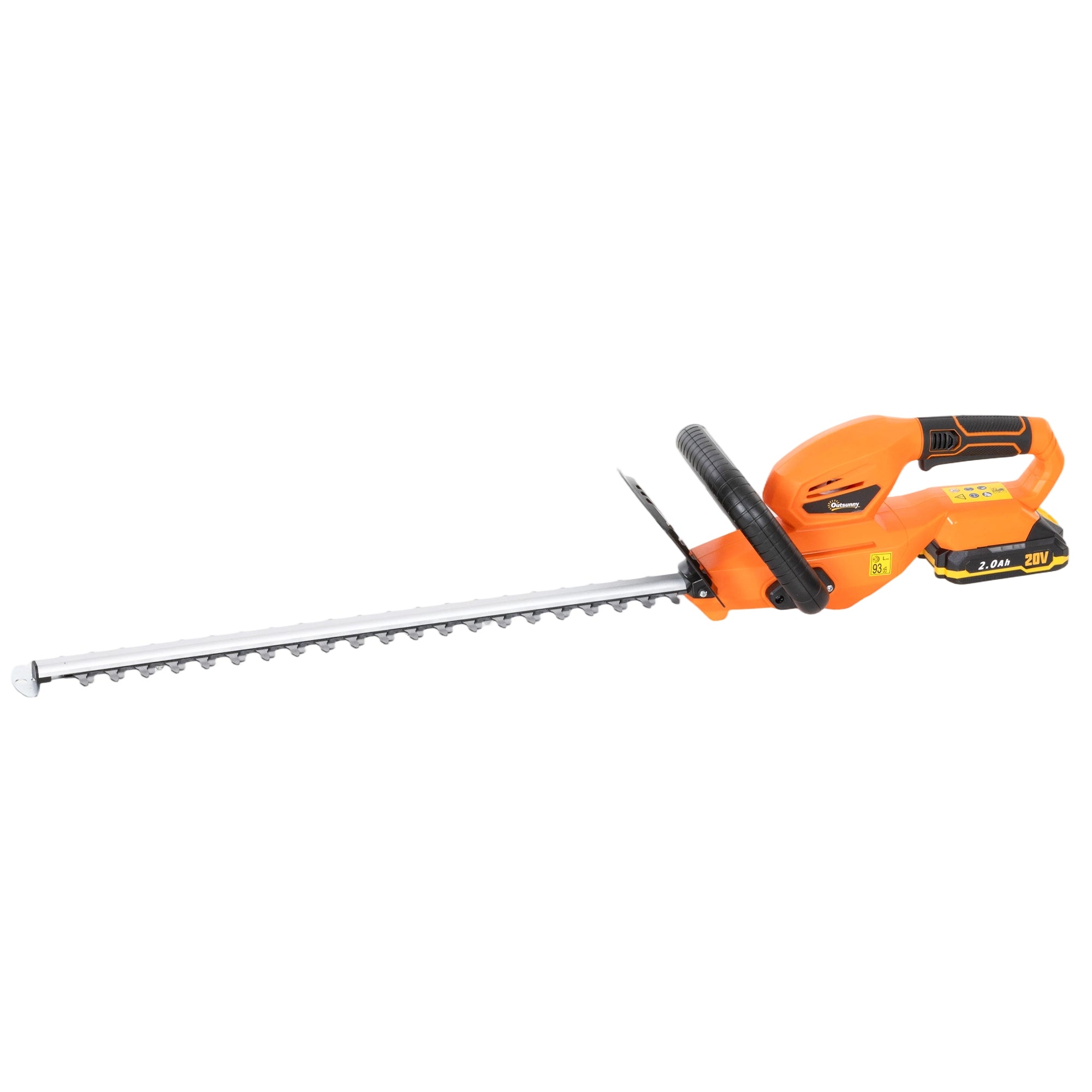 Sladdlös elektrisk häcksax, 51 cm blad, 100 W motor