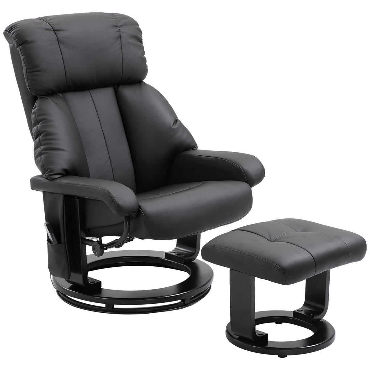Tabouret de massage noir – 76x80x102 cm hauteur réglable