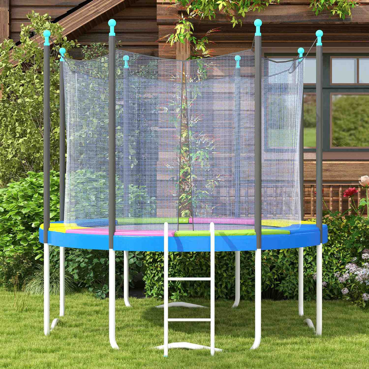 Protezione bordo trampolino 244 cm - protezione UV, resistente alle intemperie