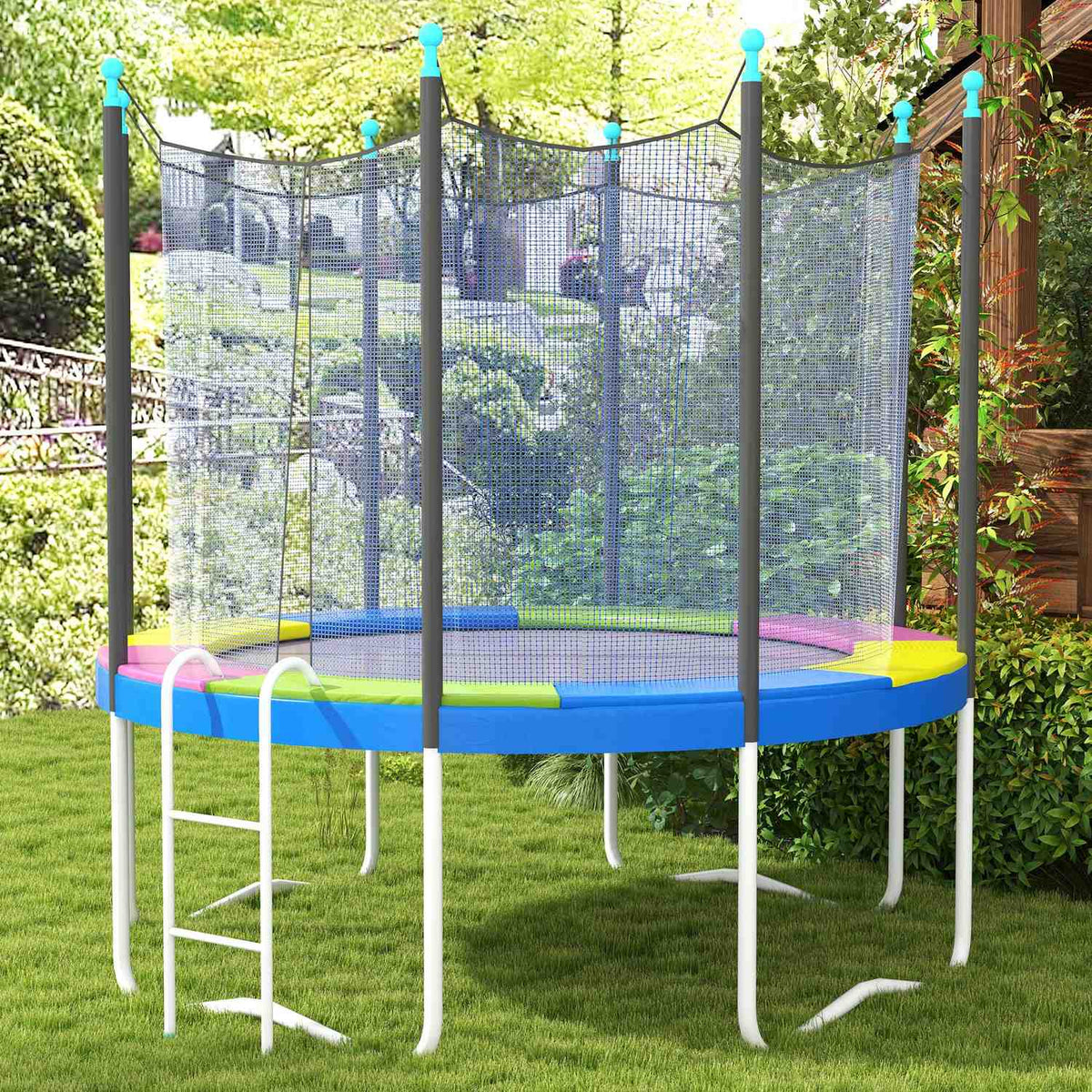 Protezione bordo trampolino 244 cm - protezione UV, resistente alle intemperie