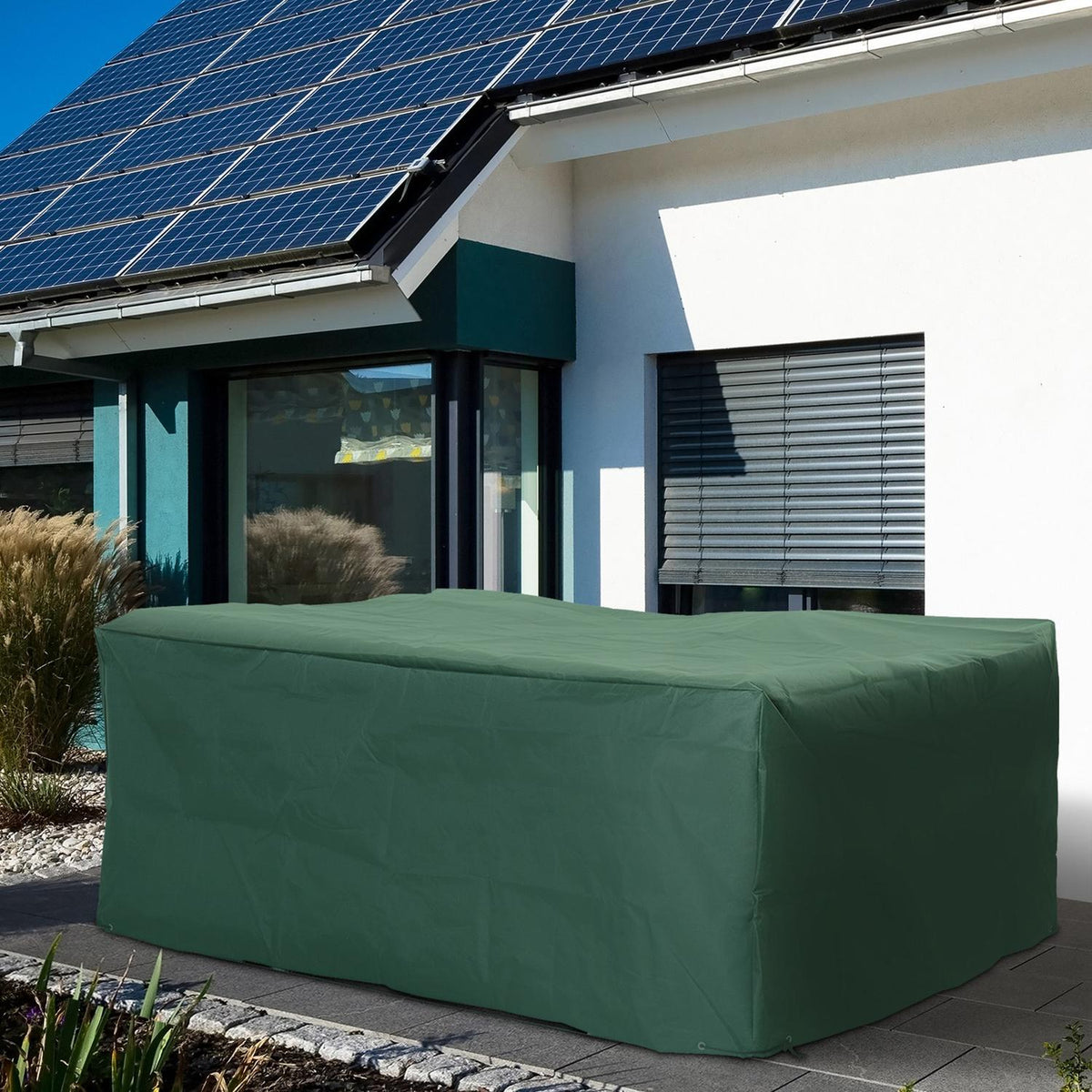 Gartenmöbel-Abdeckung, robustes 600D Oxford, 210x140x80 cm