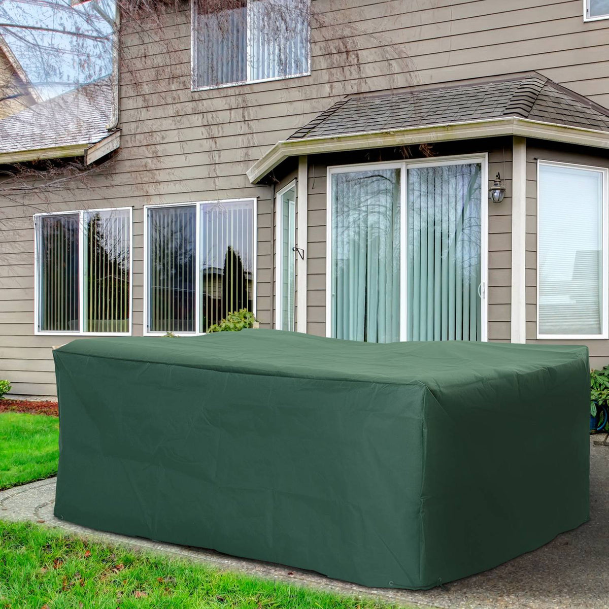 Gartenmöbel-Abdeckung, robustes 600D Oxford, 210x140x80 cm
