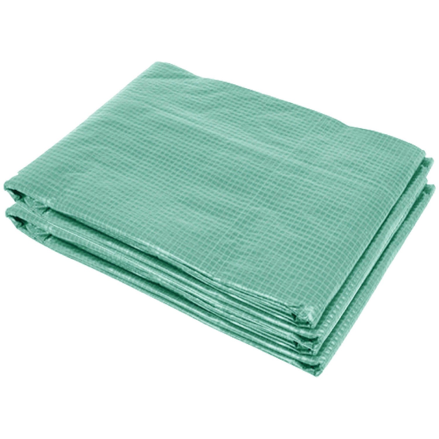 Trädgårdstunnelfilm i polyeten, 3x2x2m, 6 fönster