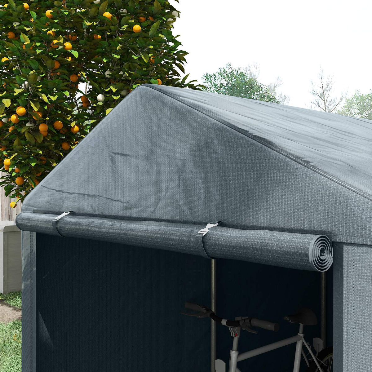 Tente de rangement d'extérieur avec protection UV, garage imperméable