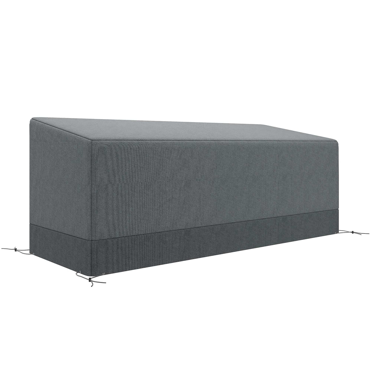 Vattentätt möbelöverdrag för utomhusbruk, 600D Oxford, 190,5x72x76cm