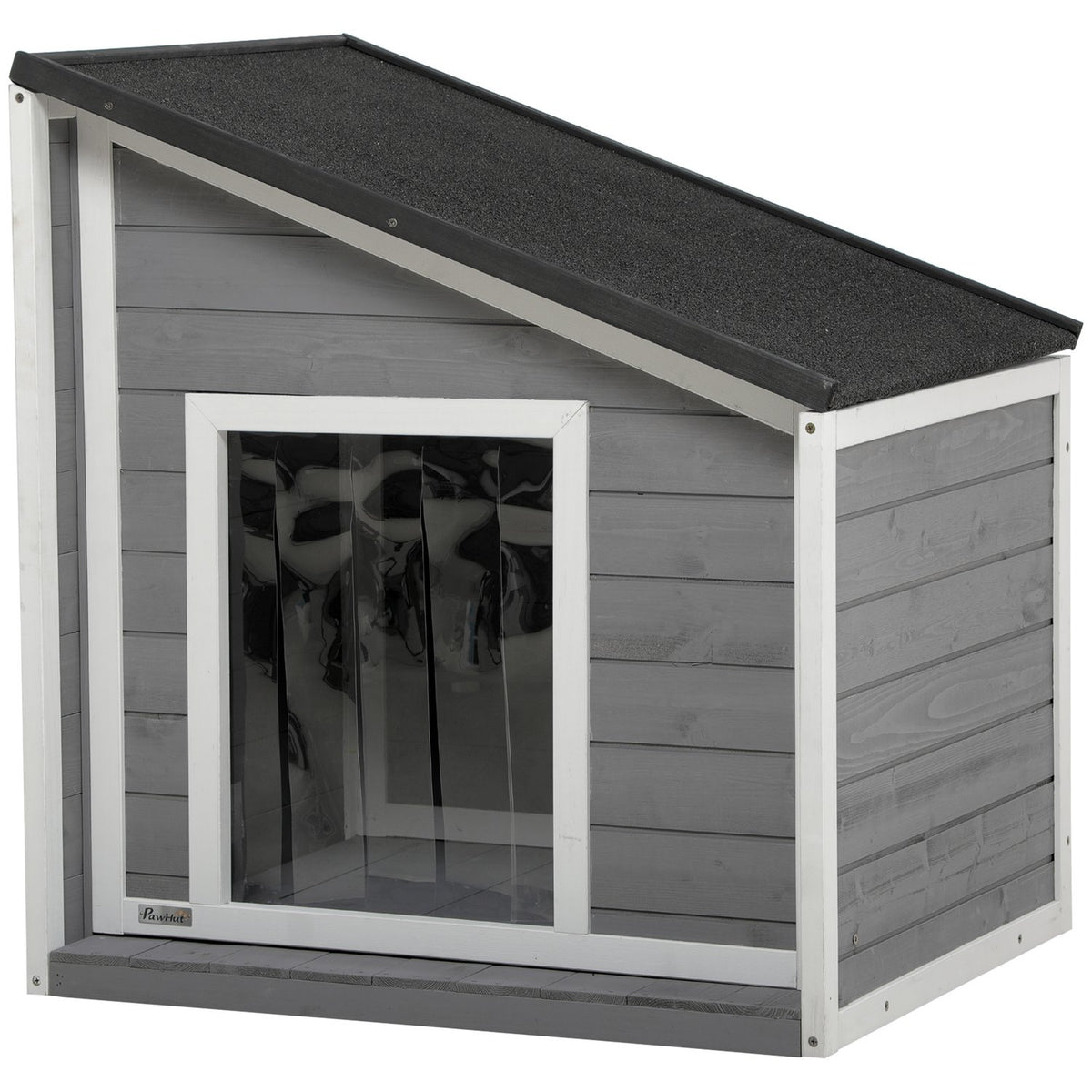 Niche en bois de sapin résistante aux intempéries avec toit bitumé, 77 cm