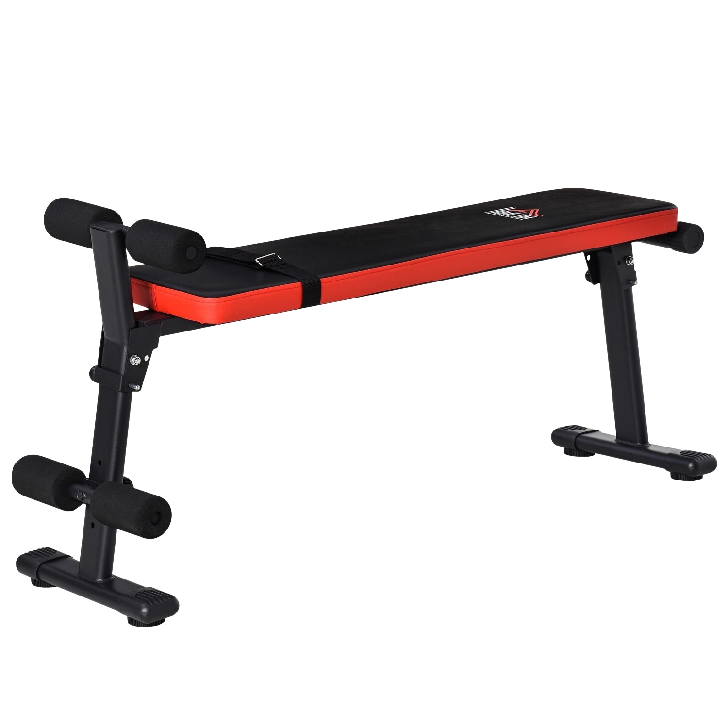 Vikbar multifunktionell viktbänk, 110 kg kapacitet, stål