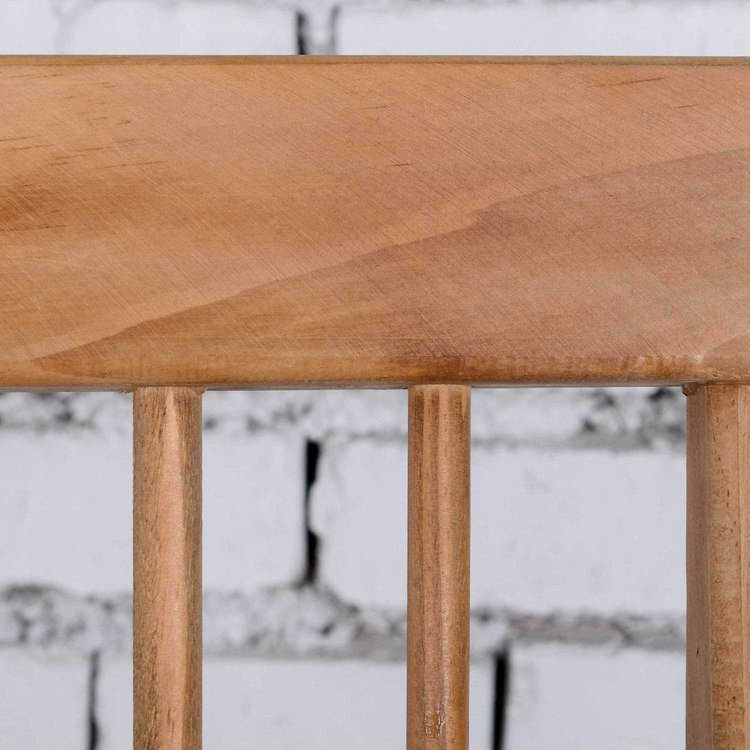 Vikbar träbistroset för 2, naturlig finish