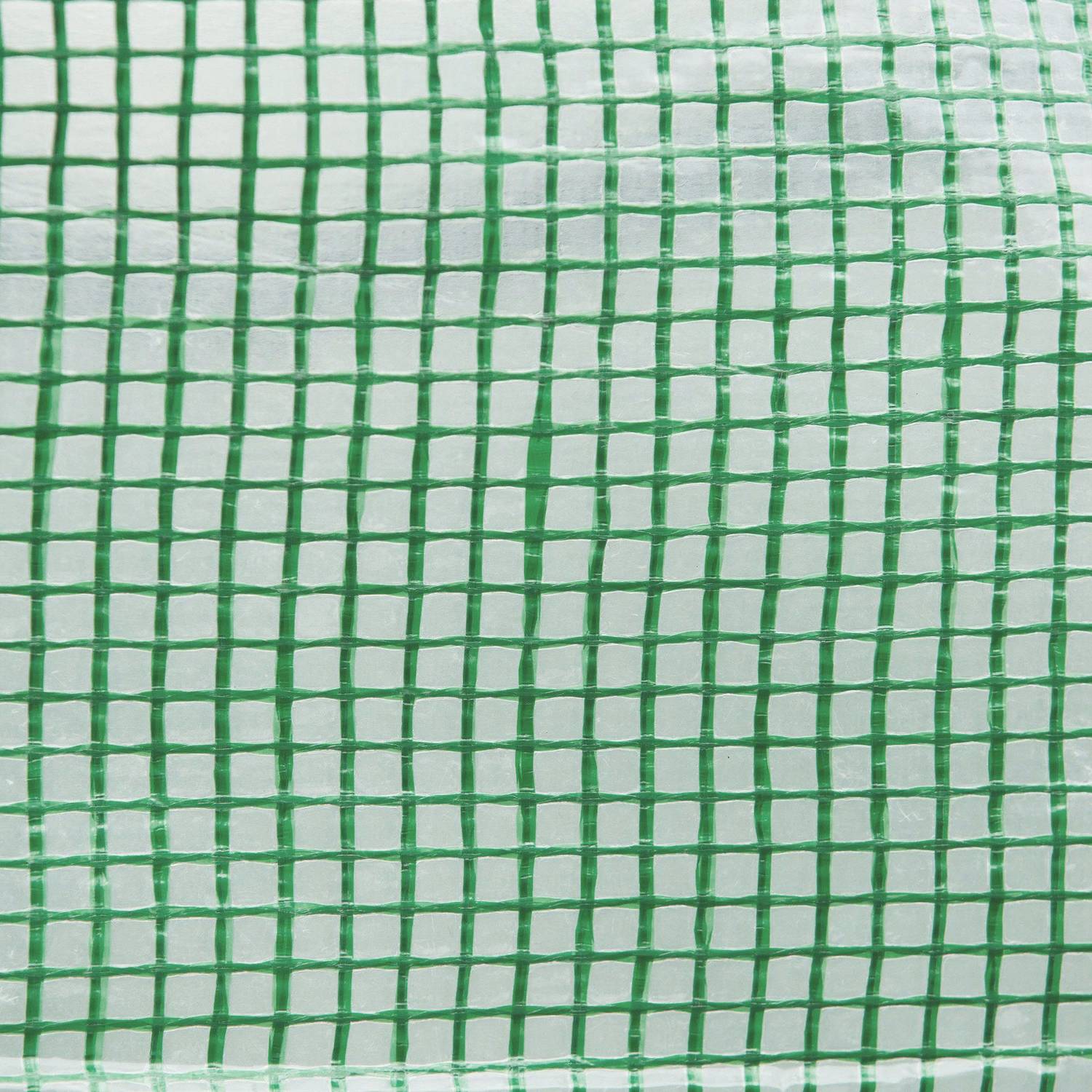 Vindtätt Folieväxthus 2x3x2m med UV-skydd